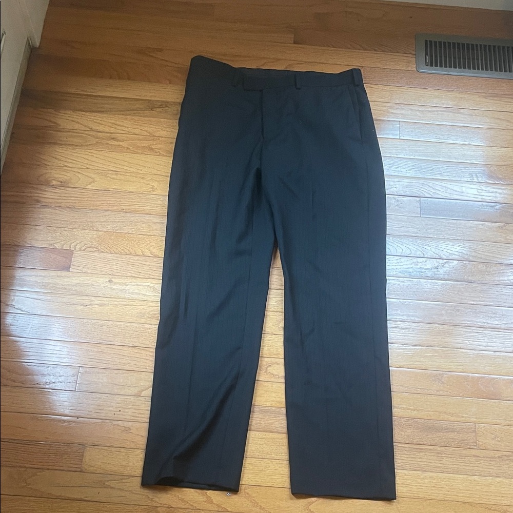 Perry Ellis Black Dress Pants - Modern Straight Leg
